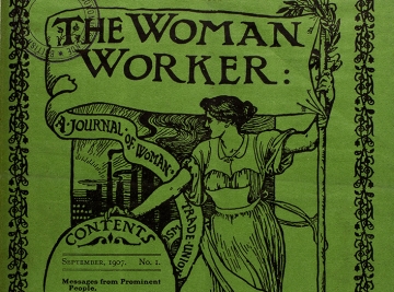 The Woman Worker, 1907 - LSE Library (detail)